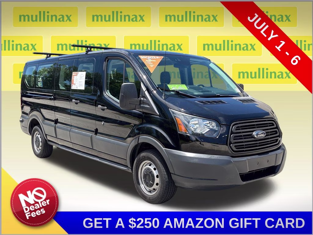 2018 Shadow Black Ford Transit-350 XL RWD Crossover