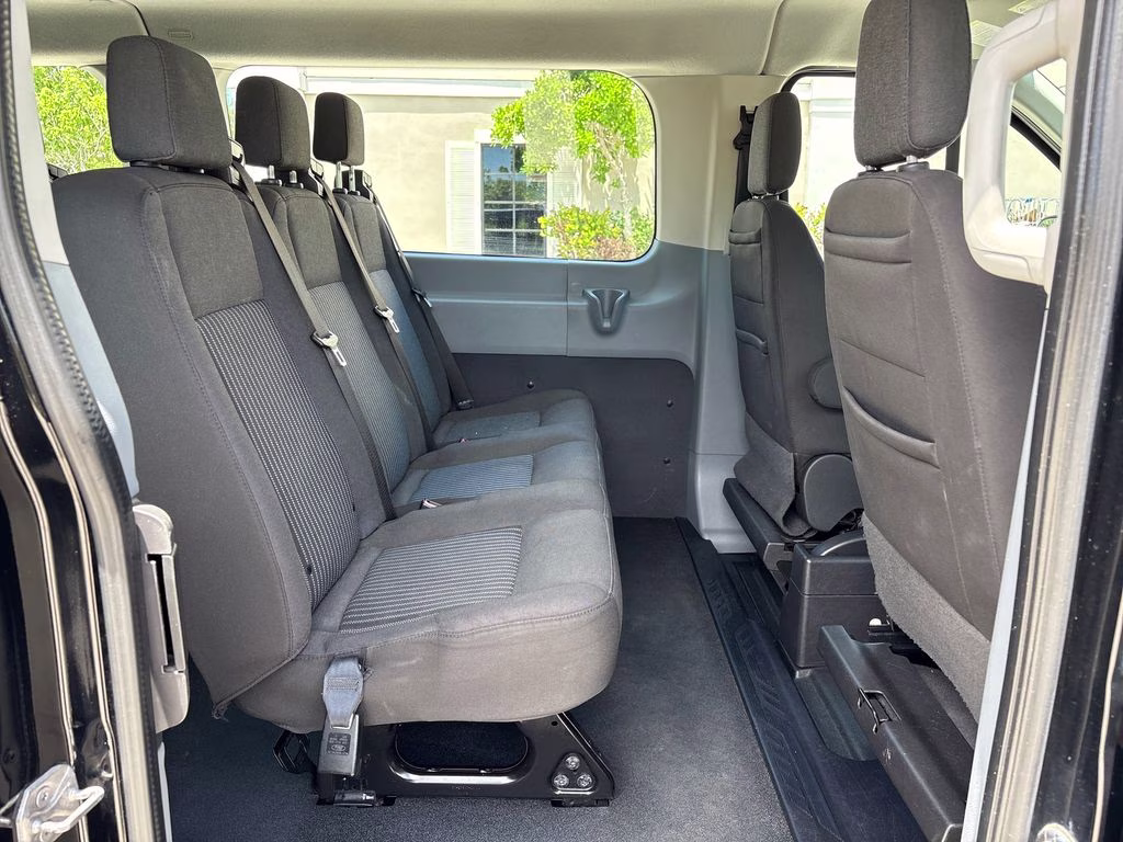 2018 Shadow Black Ford Transit-350 XL RWD Crossover