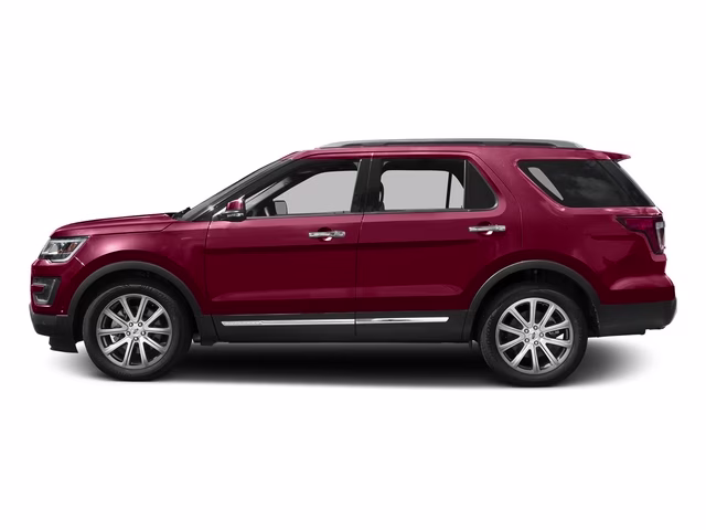 2016 Ruby Red Metallic Ford Explorer Limited FWD SUV