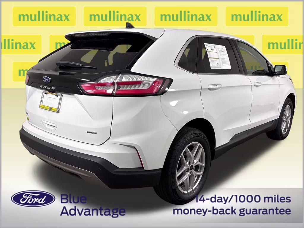 2023 Oxford White Ford Edge SEL AWD SUV