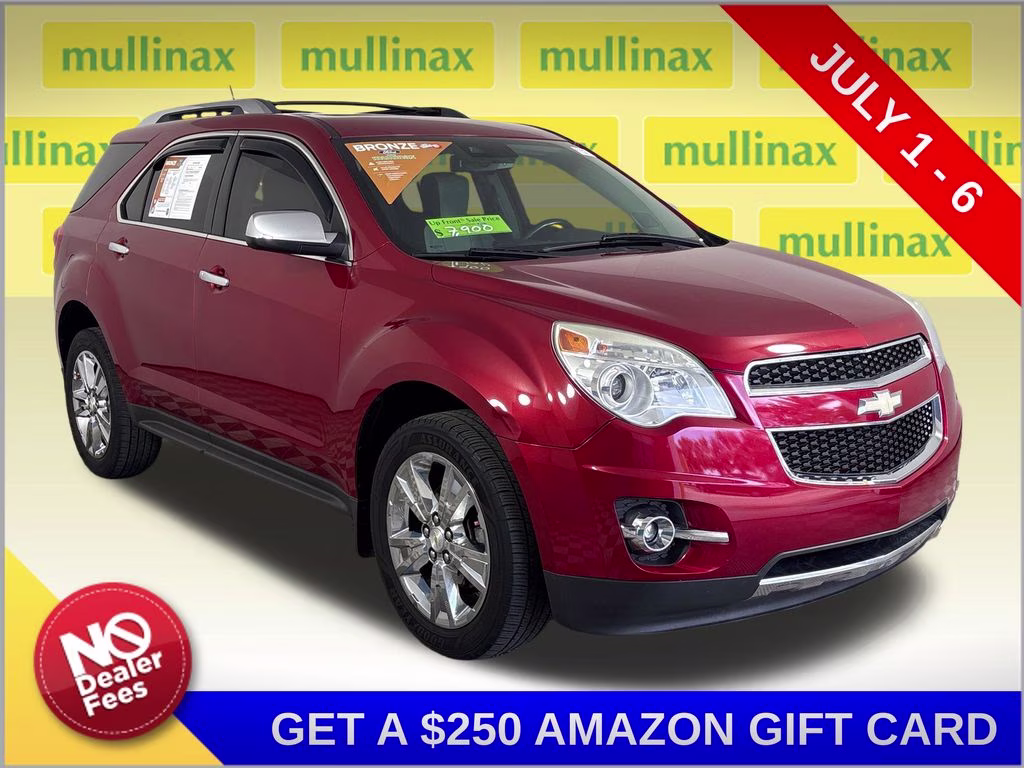 2013 Crystal Red Tintcoat Chevrolet Equinox LTZ FWD SUV