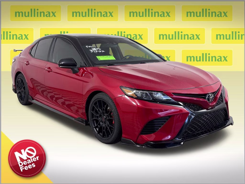 2020 Midnight Black Metallic Toyota Camry TRD V6 FWD Sedan