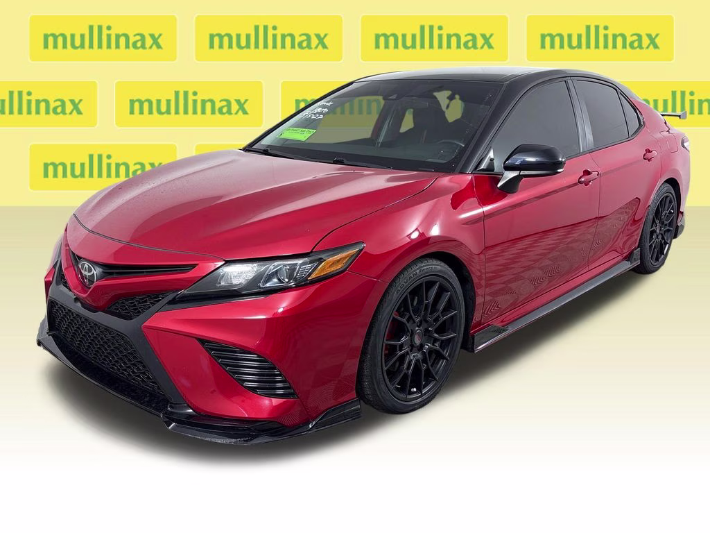 2020 Midnight Black Metallic Toyota Camry TRD V6 FWD Sedan