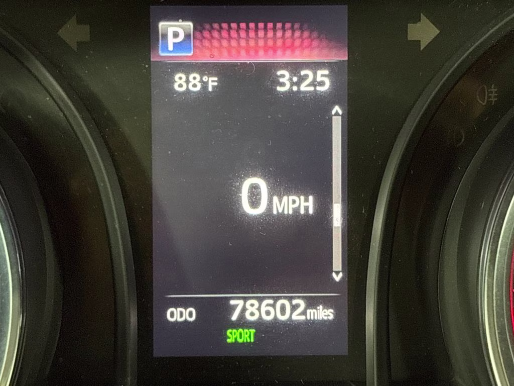 2020 Supersonic Red/Midnight Black Metallic Toyota Camry TRD V6 FWD Sedan