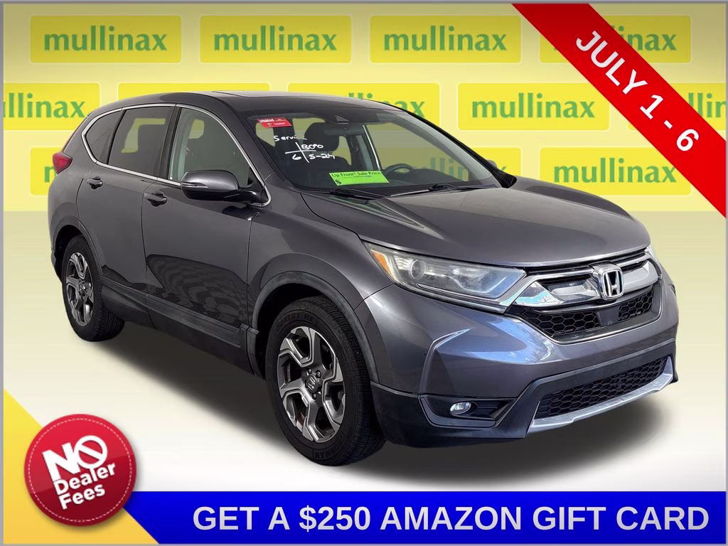 2018 Modern Steel Metallic Honda CR-V EX FWD SUV