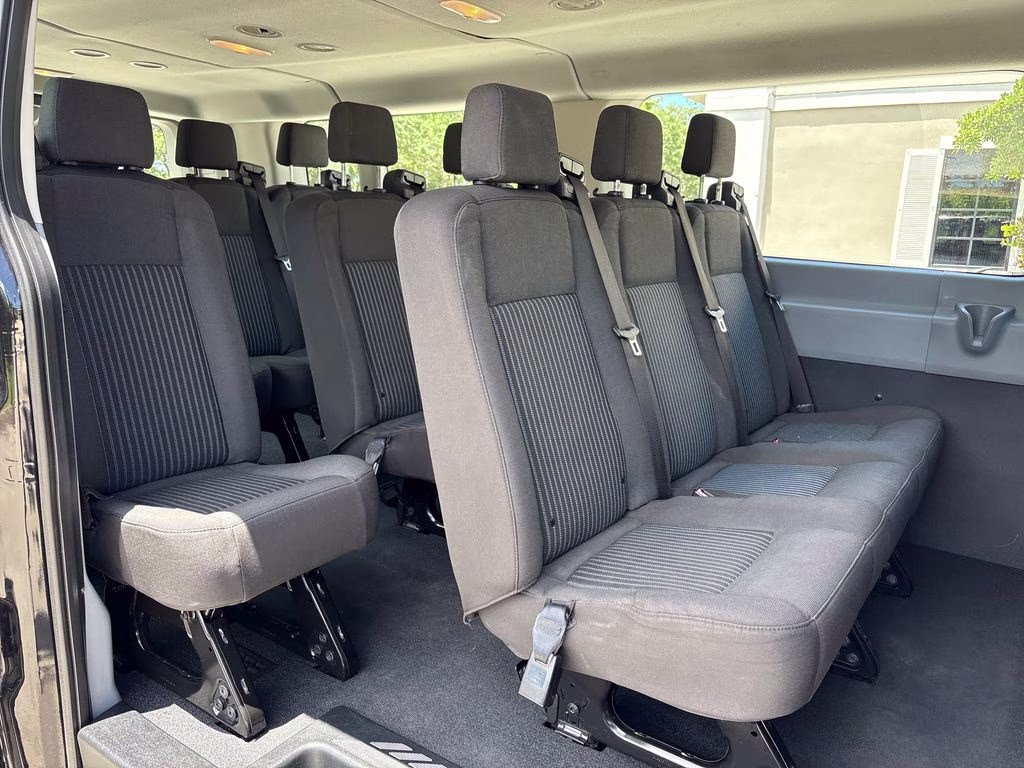 2018 Shadow Black Ford Transit-350 XL RWD Crossover