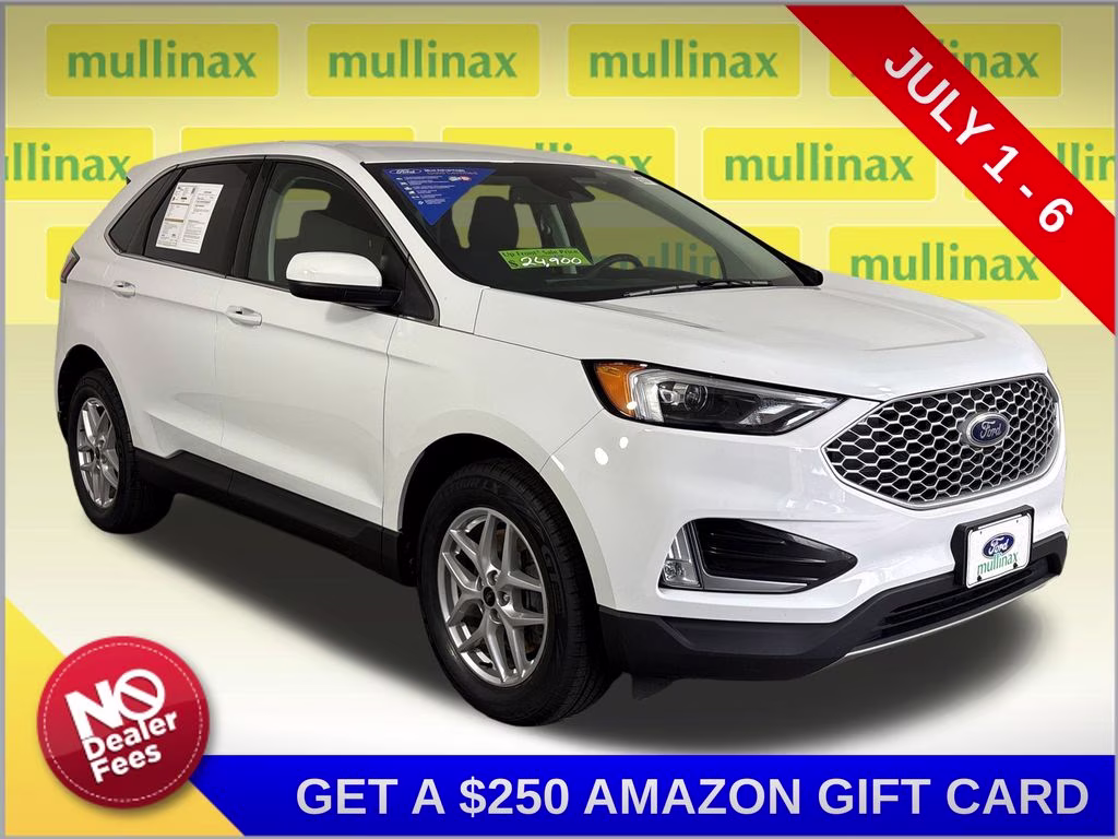 2023 Oxford White Ford Edge SEL AWD SUV