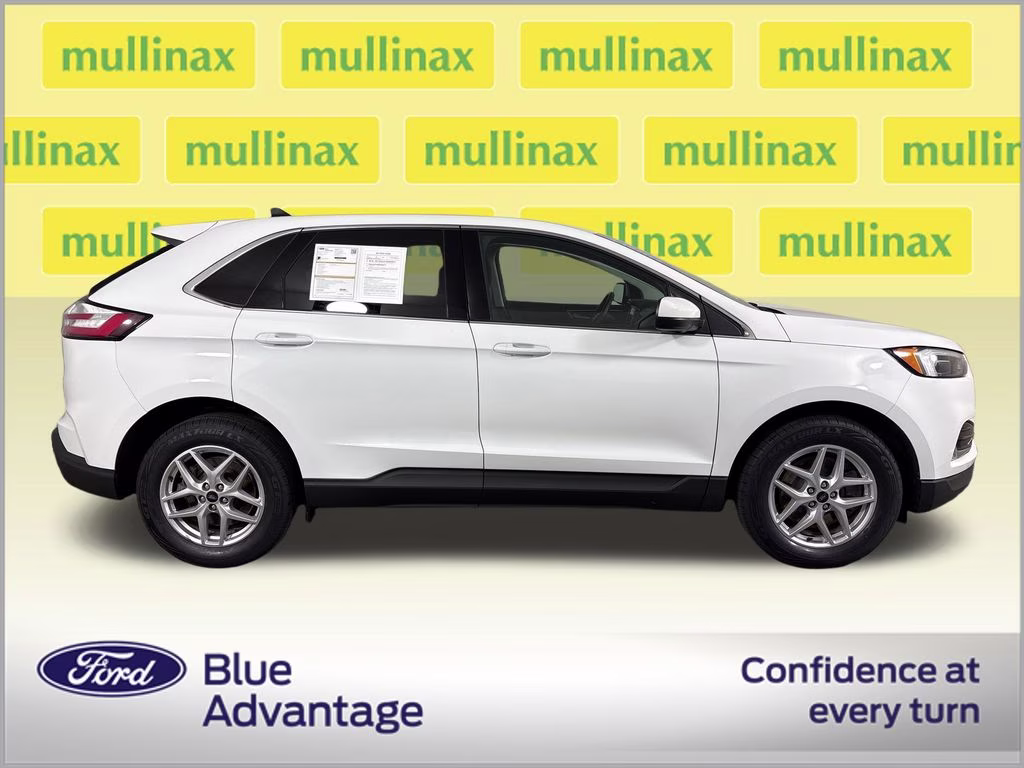 2023 Oxford White Ford Edge SEL AWD SUV