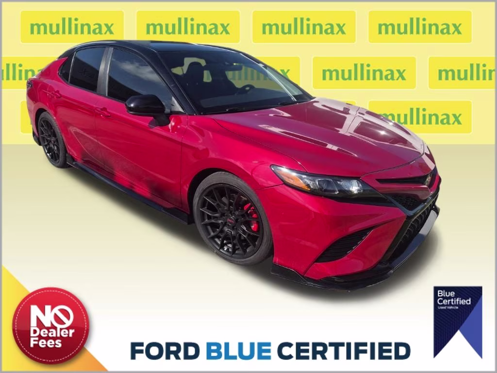 2020 Midnight Black Metallic Toyota Camry TRD V6 FWD Sedan