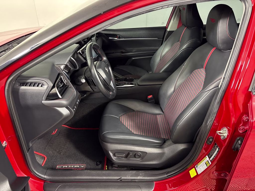 2020 Midnight Black Metallic Toyota Camry TRD V6 FWD Sedan