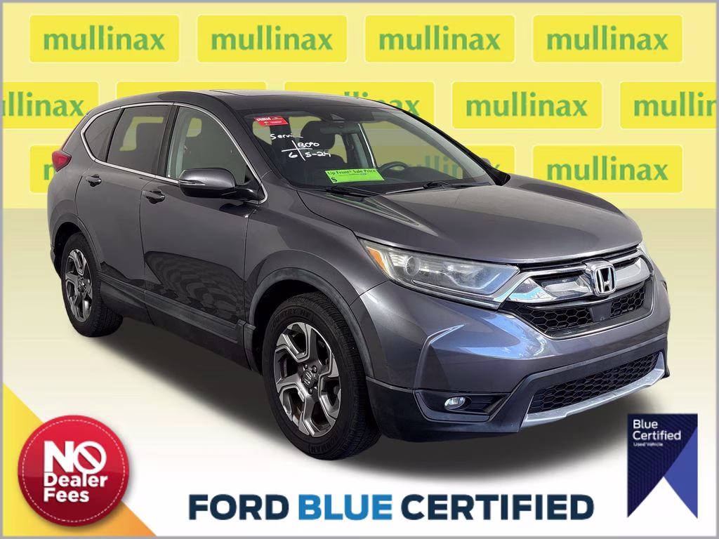 2018 Modern Steel Metallic Honda CR-V EX FWD SUV
