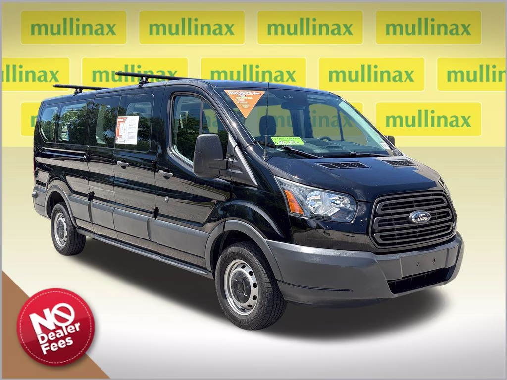 2018 Shadow Black Ford Transit-350 XL RWD Crossover