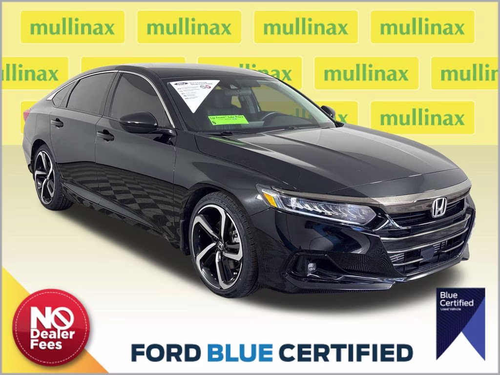 2022 Crystal Black Pearl Honda Accord Sport Special Edition FWD Sedan