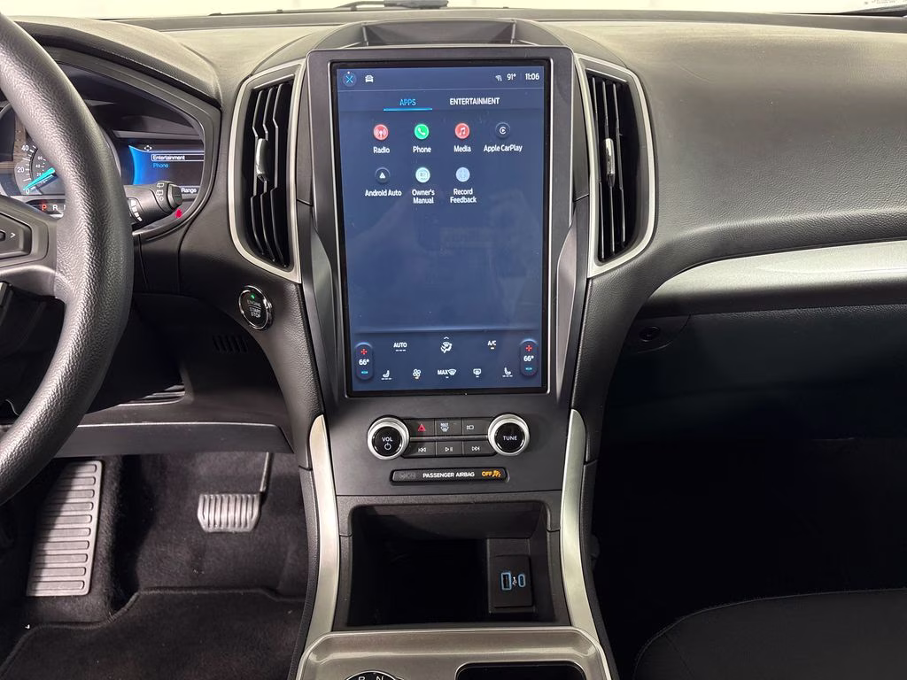 2023 Oxford White Ford Edge SEL AWD SUV