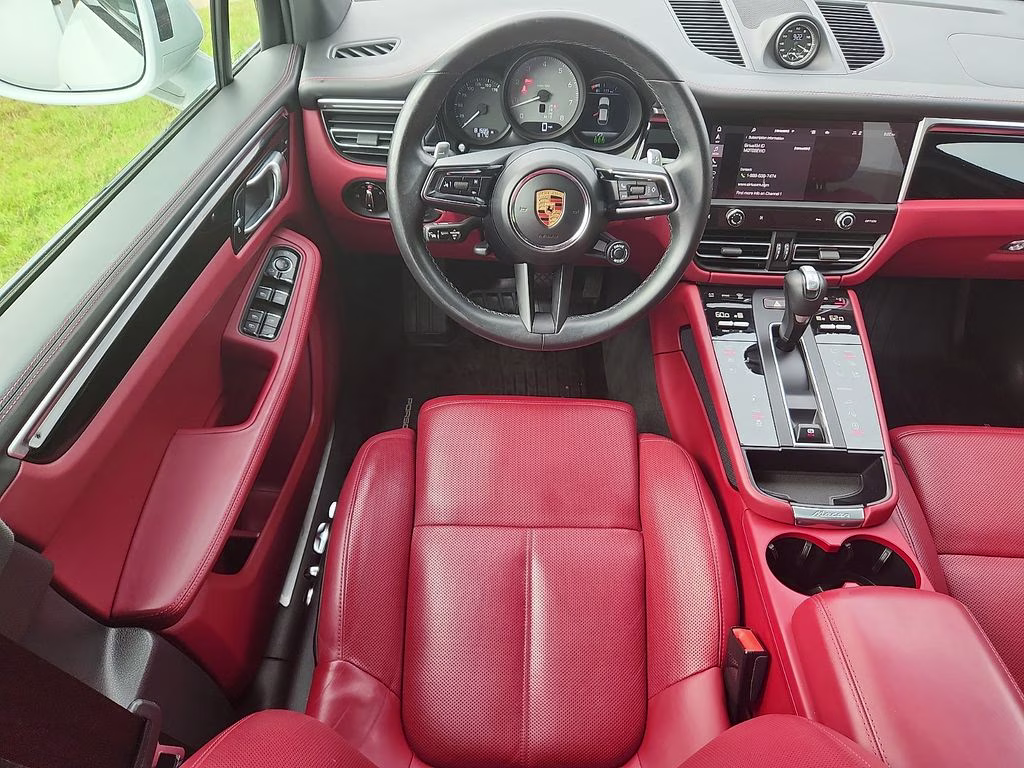 2022 White Porsche Macan S AWD SUV