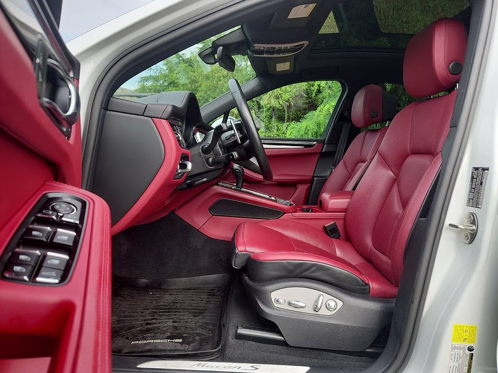 2022 White Porsche Macan S AWD SUV