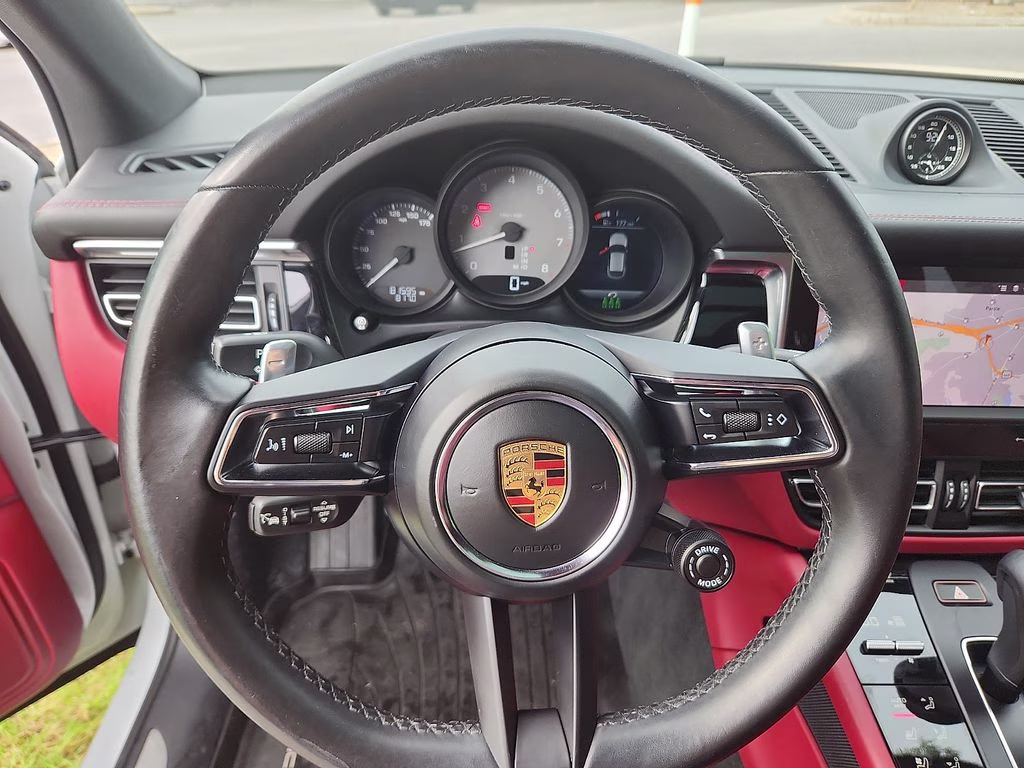 2022 White Porsche Macan S AWD SUV