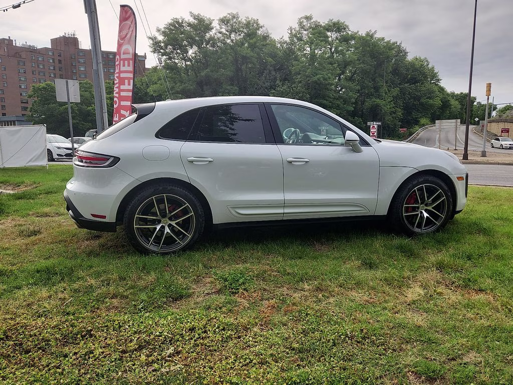 2022 White Porsche Macan S AWD SUV