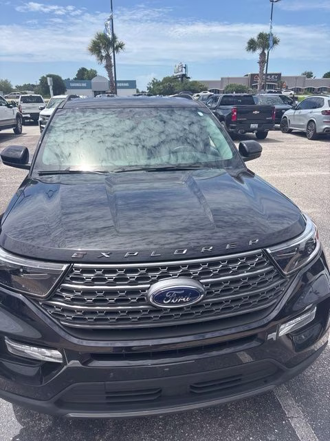 2023 Black Metallic Ford Explorer XLT RWD SUV