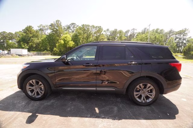 2023 Black Metallic Ford Explorer XLT RWD SUV