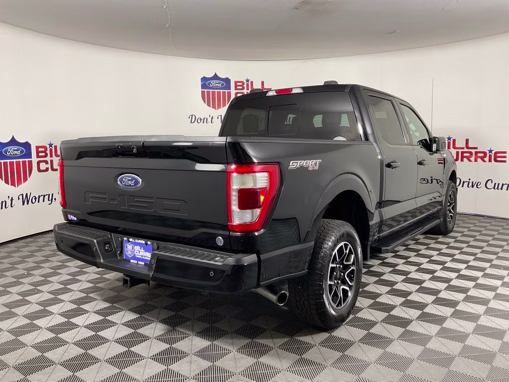 2021 Black Metallic Ford F-150 Lariat 4X4 Truck