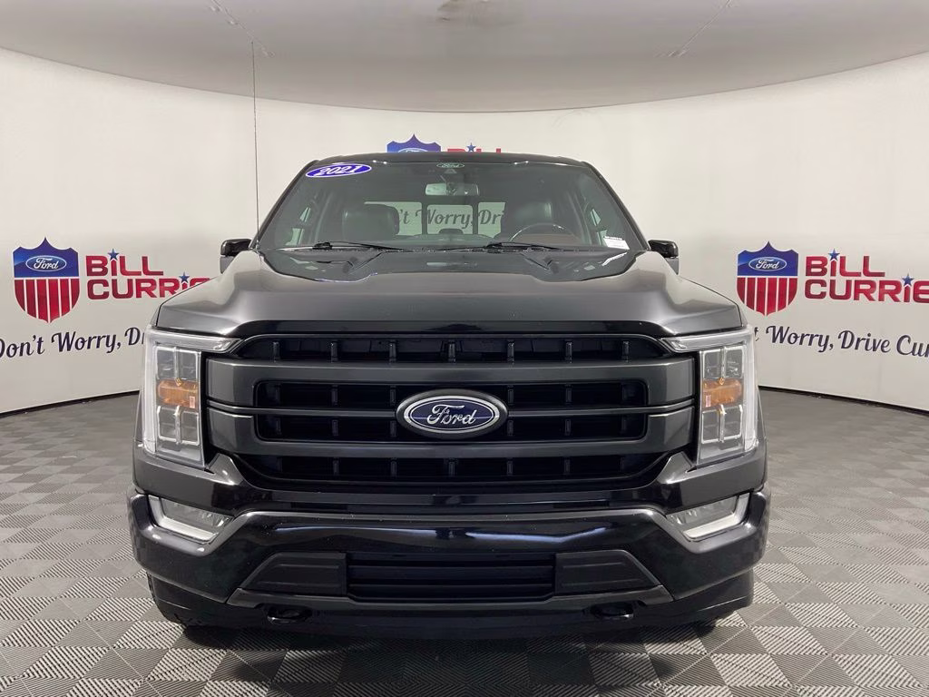 2021 Black Metallic Ford F-150 Lariat 4X4 Truck