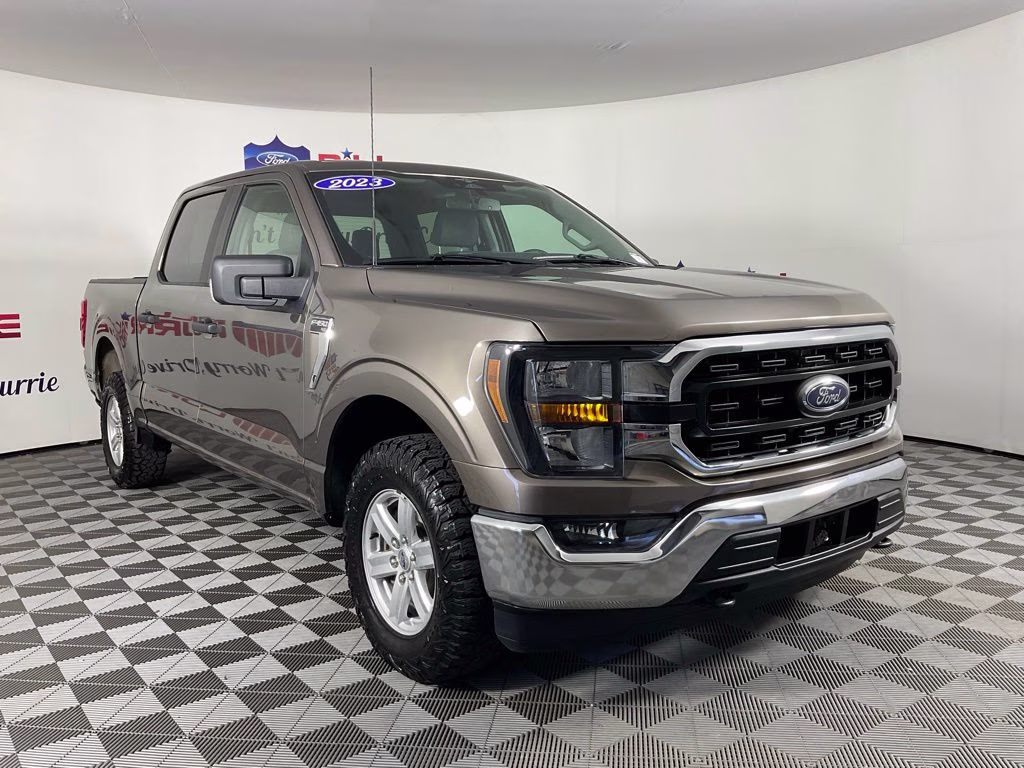 2023 Stone Gray Metallic Ford F-150 XLT 4X4 Truck