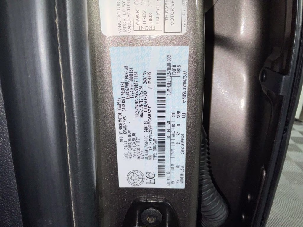 2023 Stone Gray Metallic Ford F-150 XLT 4X4 Truck