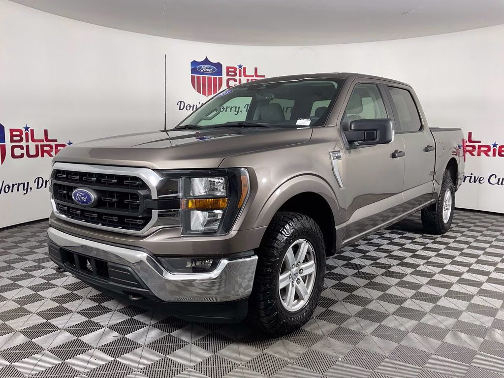 2023 Stone Gray Metallic Ford F-150 XLT 4X4 Truck