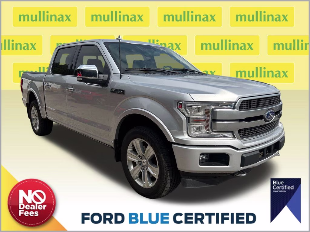 2019 Ingot Silver Ford F-150 Platinum 4X4 Truck