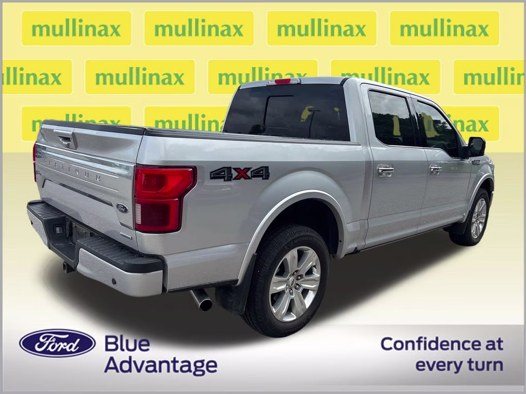 2019 Ingot Silver Ford F-150 Platinum 4X4 Truck