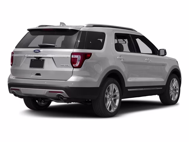 2017 Ingot Silver Ford Explorer XLT FWD SUV
