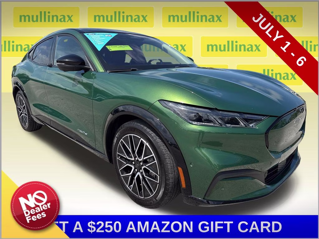 2024 Eruption Green Metallic Ford Mustang Mach-E Premium RWD SUV