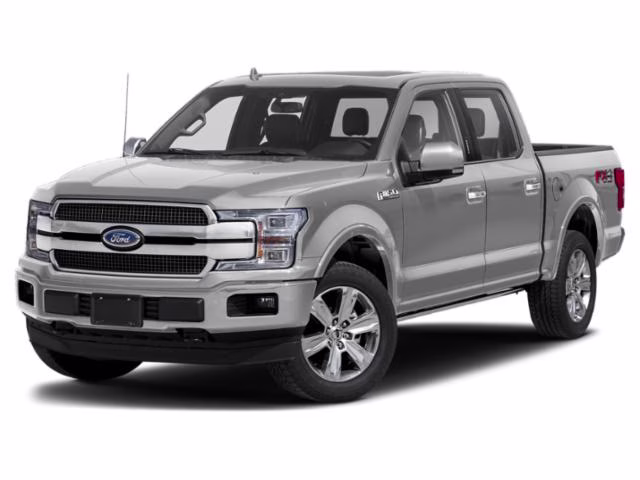 2019 Ingot Silver Ford F-150 Platinum 4X4 Truck