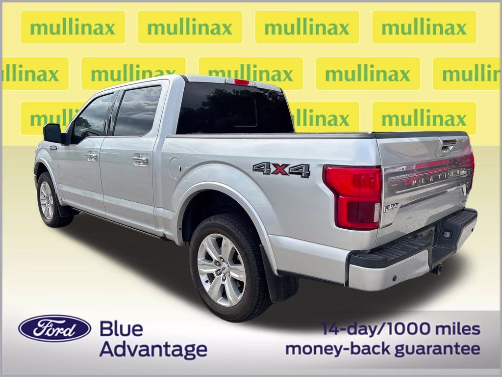 2019 Ingot Silver Ford F-150 Platinum 4X4 Truck