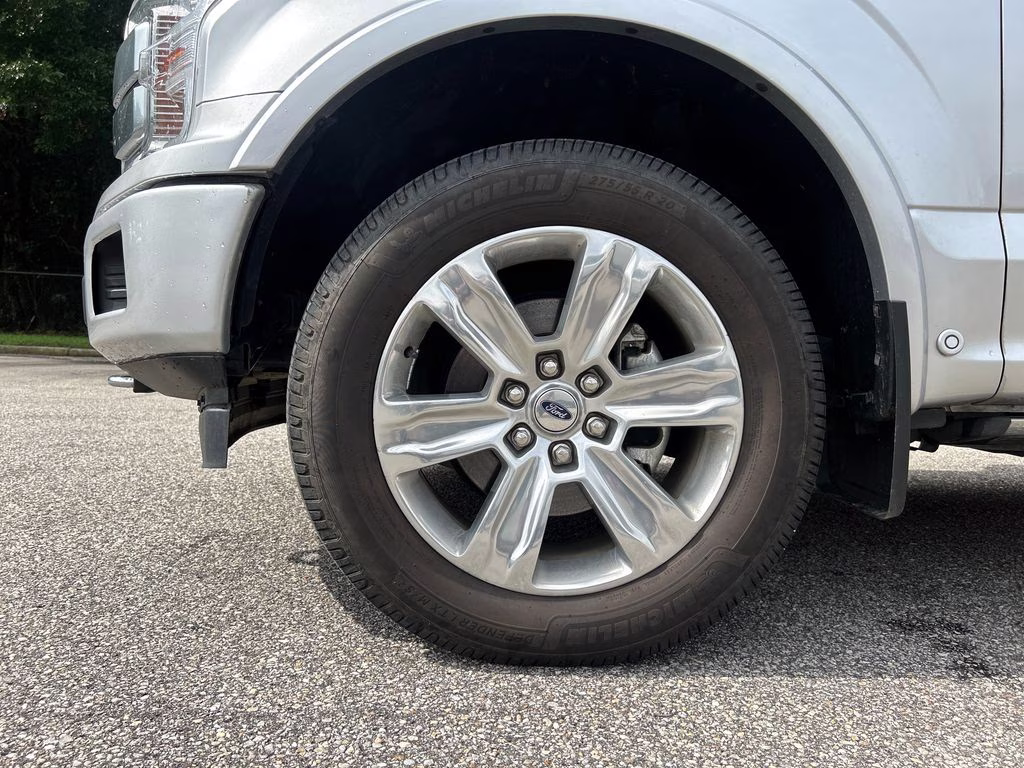 2019 Ingot Silver Ford F-150 Platinum 4X4 Truck