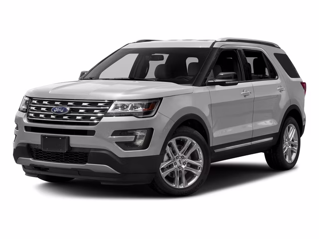 2017 Ingot Silver Ford Explorer XLT FWD SUV