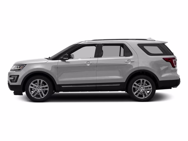 2017 Ingot Silver Ford Explorer XLT FWD SUV