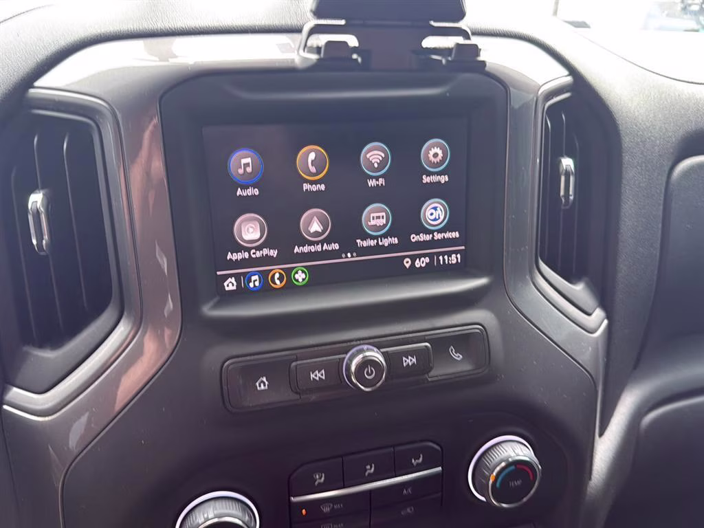 2022 Glacier Blue Metallic Chevrolet Silverado 1500 Custom Trail Boss 4X4 Truck