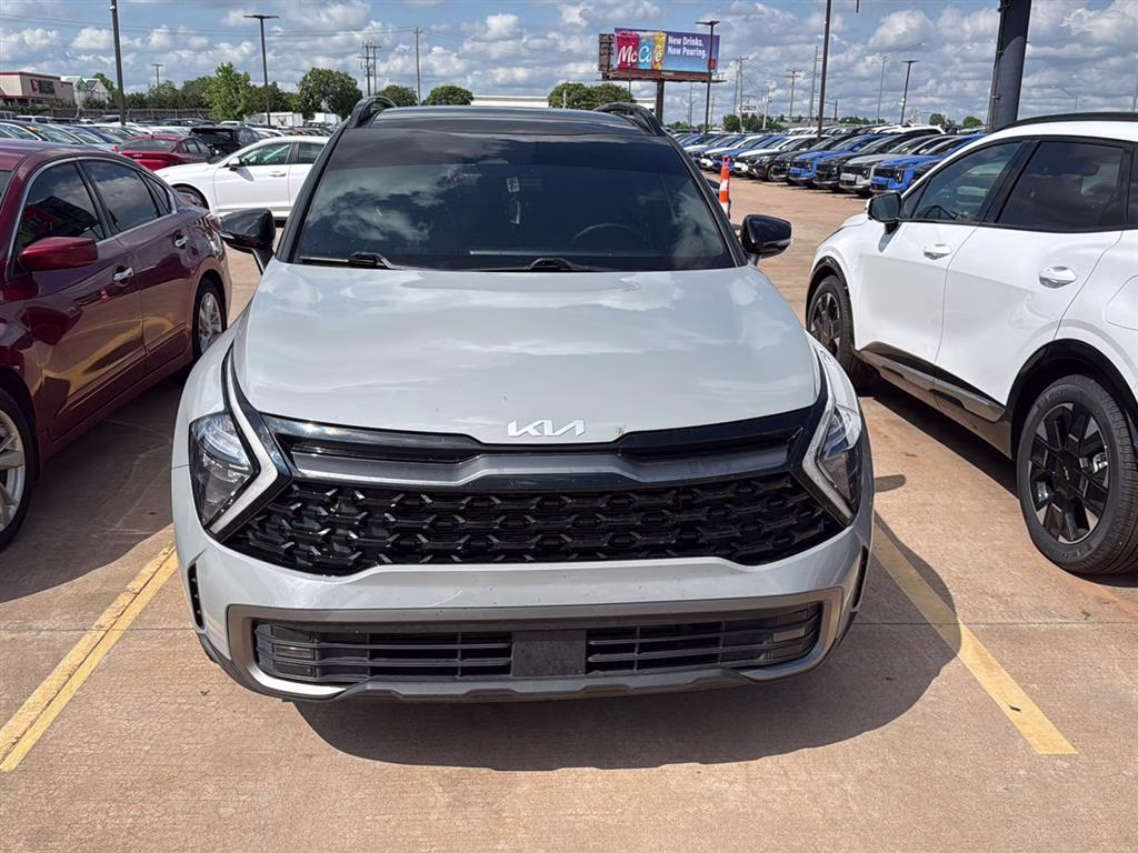 2023 Wolf Gray/Ebony Black Roof Kia Sportage X-Pro AWD SUV