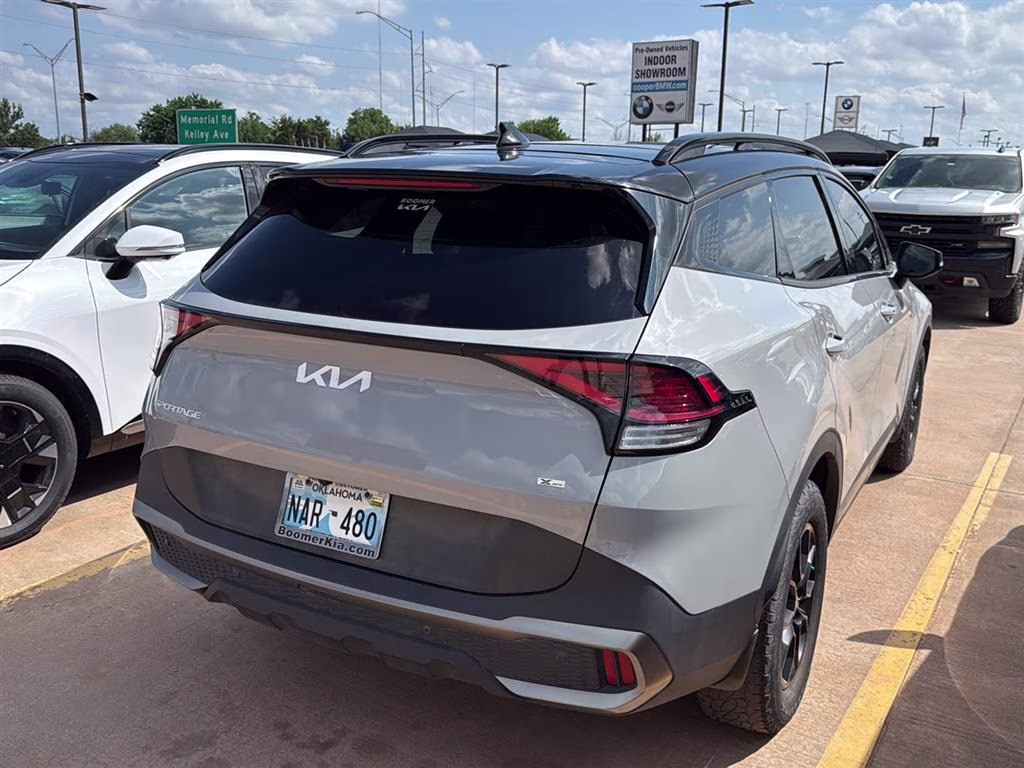 2023 Wolf Gray/Ebony Black Roof Kia Sportage X-Pro AWD SUV