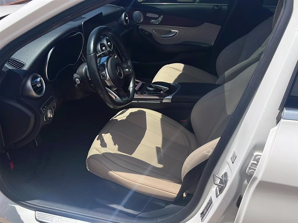 2021 designo Diamond White Metallic Mercedes-Benz C-Class C 300 AWD Sedan