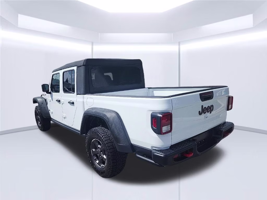 2021 White Jeep Gladiator Rubicon 4X4 Truck
