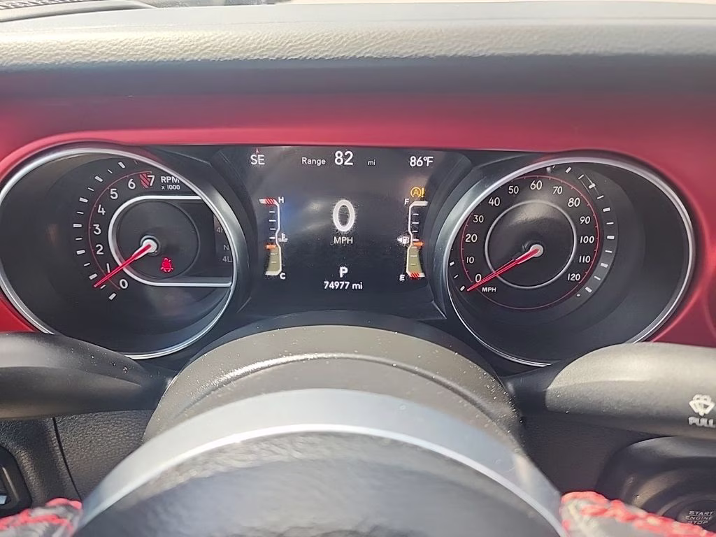 2021 White Jeep Gladiator Rubicon 4X4 Truck
