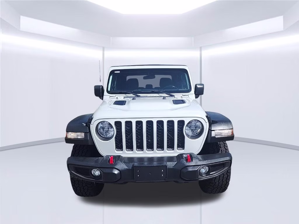 2021 White Jeep Gladiator Rubicon 4X4 Truck
