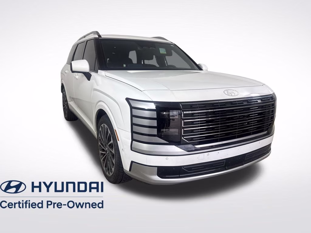 2026 White Pearl Hyundai Palisade Calligraphy FWD SUV