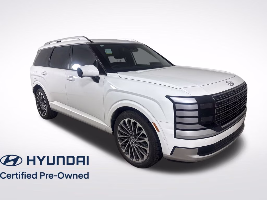 2026 Creamy White Pearl Hyundai Palisade Calligraphy FWD SUV