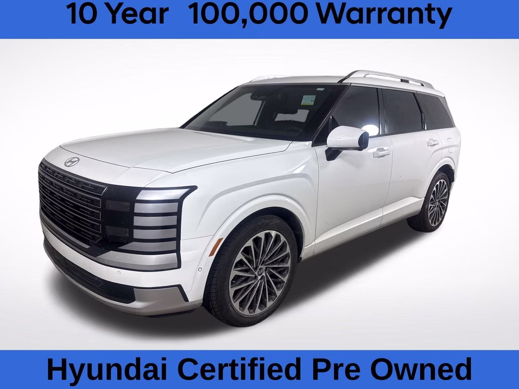 2026 White Pearl Hyundai Palisade Calligraphy FWD SUV