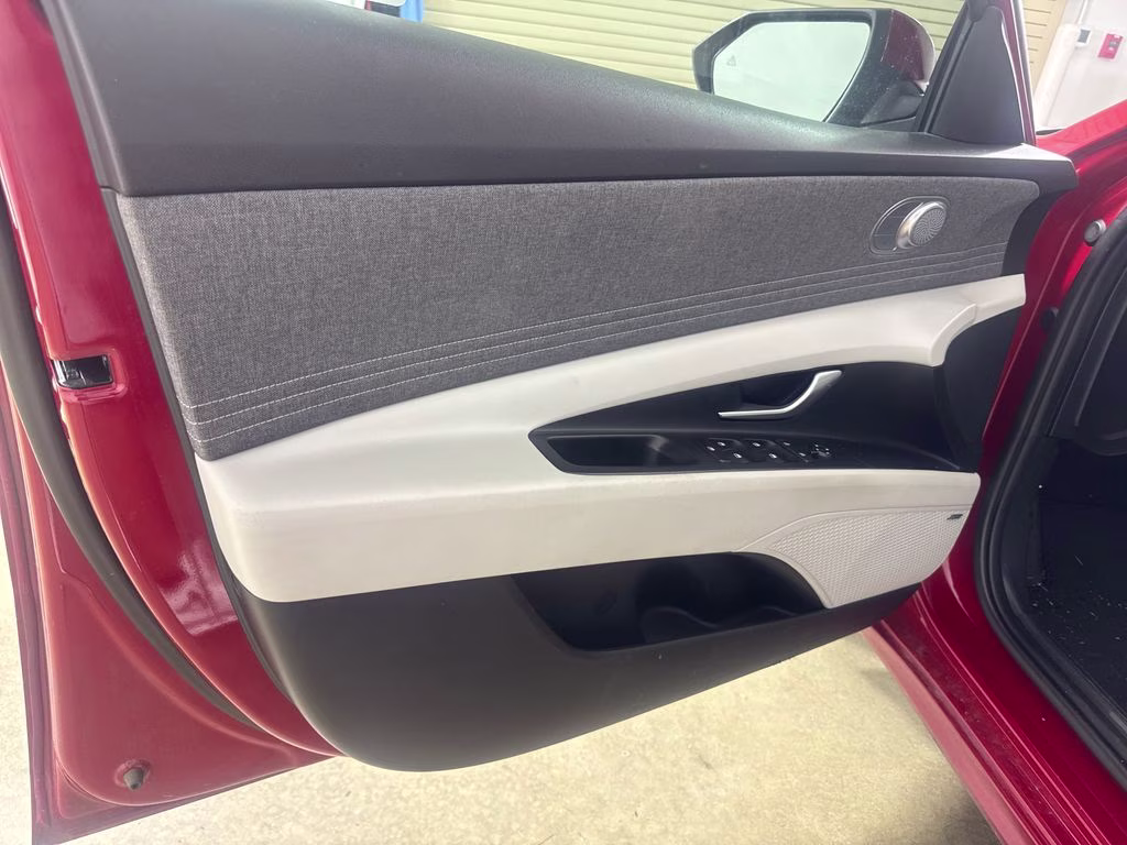 2022 Scarlet Red Hyundai Elantra Hybrid Limited FWD Sedan