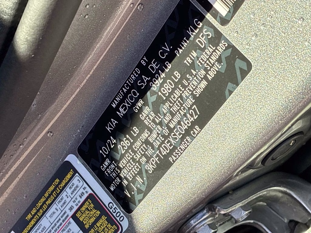 2025 Steel Gray Kia K4 LXS FWD Sedan